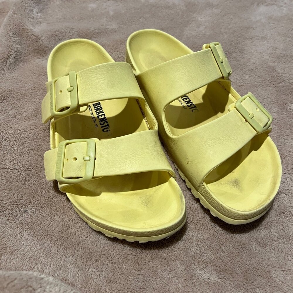 BIRKENSTOCK ARIZONA EVA yellow WATERPROOF Size 36 US 5.5